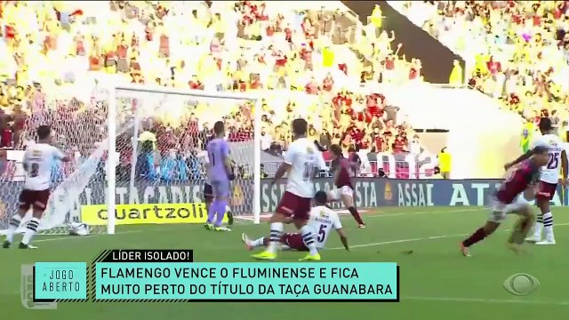 Flamengo vence o Fluminense e fica perto de levantar a Taça Guanabara