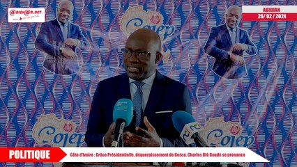 Côte d’Ivoire - Grâce Présidentielle, déguerpissement de Gesco, Charles Blé Goudé se prononce