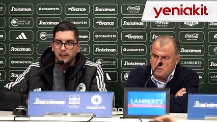 Yunan gazetecinin sorusu Fatih Terim'i küplere bindirdi: Soru mu bu?