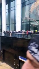 ‼️Bruxelles : Des agriculteurs tentent de prendre d'assaut le siège de l'Union européenne, alors que les ministres européens de l'Agriculture se réunissent pour un sommet.