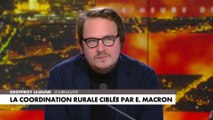 Geoffroy Lejeune : «Si j'étais Emmanuel Macron, je serais très inquiet à cause des images de Jordan Bardella au Salon de l'agriculture»