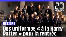 A Béziers, les élèves testent des uniformes « à la Harry Potter » pour la rentrée