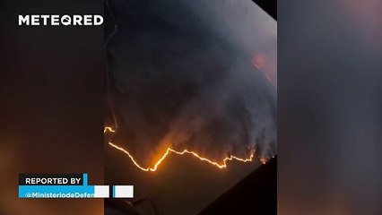Severe forest fires in Vichada, Colombia