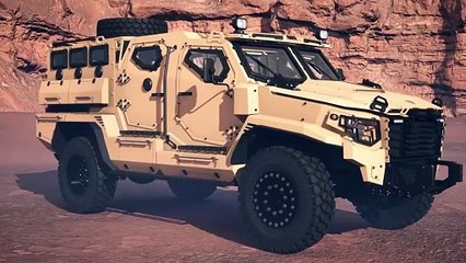 It is a 400 Thousand Dollar Ford Based Military Truck , New ATLAS Civilian Edition - Armored Vehicle