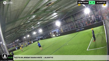 Faute de JEREMY	 MARAVINTE	 - ALANTYS