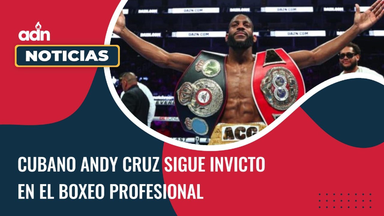Andy Cruz invicto en boxeo profesional