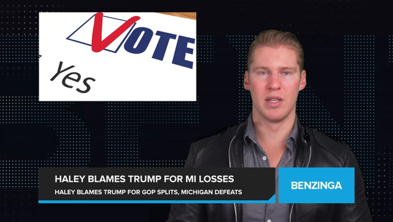 Trump Rival Nikki Haley Blames Trump for GOP Division and Michigan Losses Since 2016