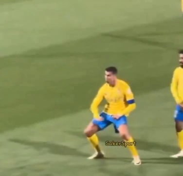 Ronaldo fait un geste qui ne passe pas dans son club d'Al-Nassr Football Club en Arabie Saoudite