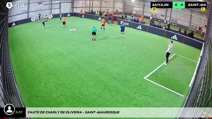 Faute de charly DE OLIVEIRA - Saint-Mauresque