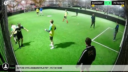 But de Cyr Lombard Platet - FC TATANE