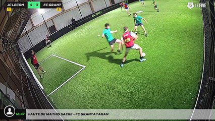 Faute de Mathis SACRE - FC GRANTATAKAN