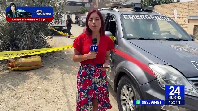 ¡Escalofriante! Hallan cadáver dentro de costal con mensaje amenazante en San Juan de Lurigancho