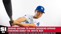 Shohei Ohtani to Make Dodgers Spring Training Debut vs. White Sox