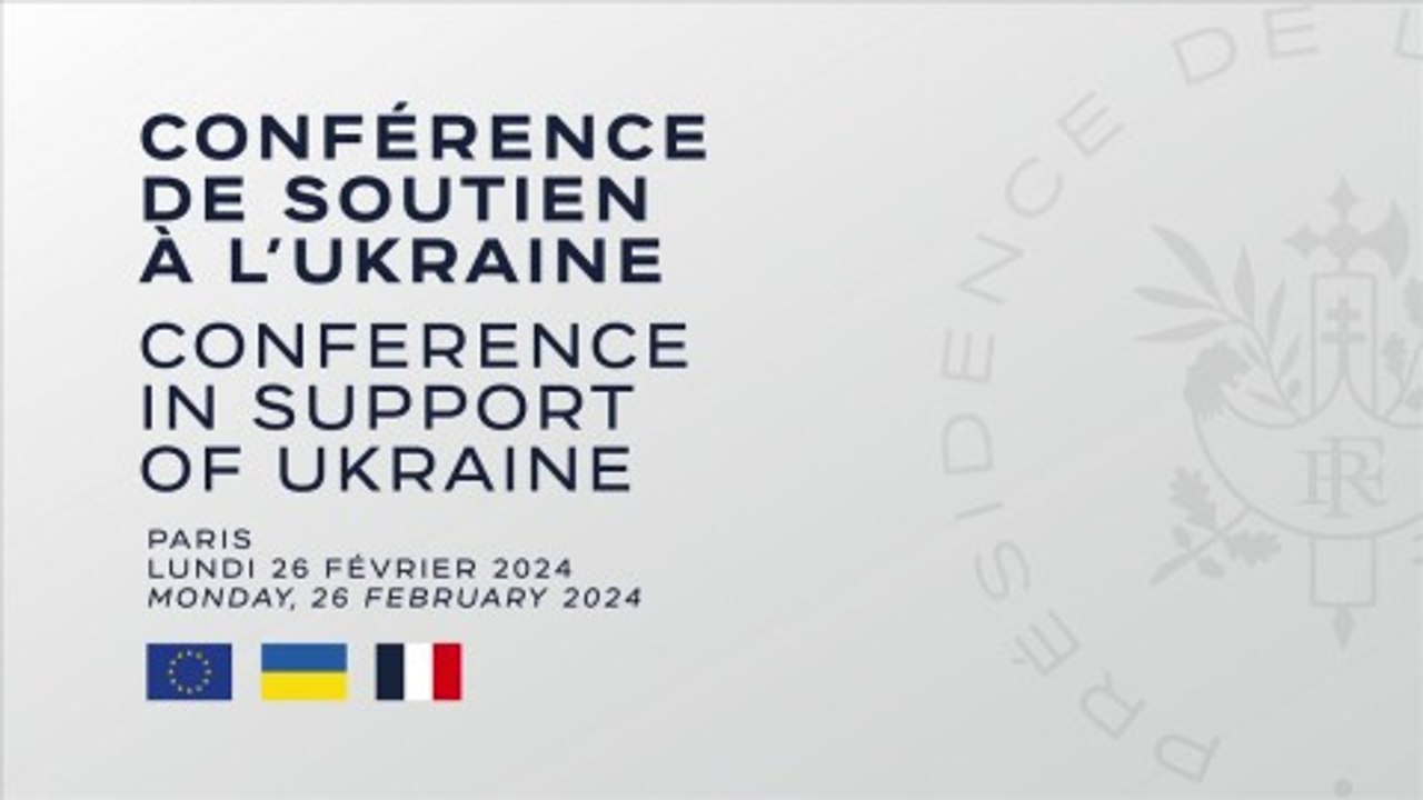 Aide à l'Ukraine: suivez la conférence de presse d'Emmanuel Macron