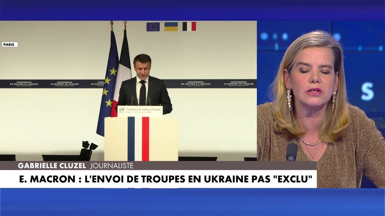 Gabrielle Cluzel : «Est-ce que l'on veut que des soldats français aillent mourir en Ukraine ?»