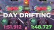 Day Drifting (1:51 vs 1:48) - Rocket Racing