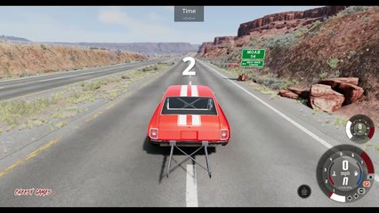 Highway Crash Attempt | BeamNG Drive | 4K Gameplay