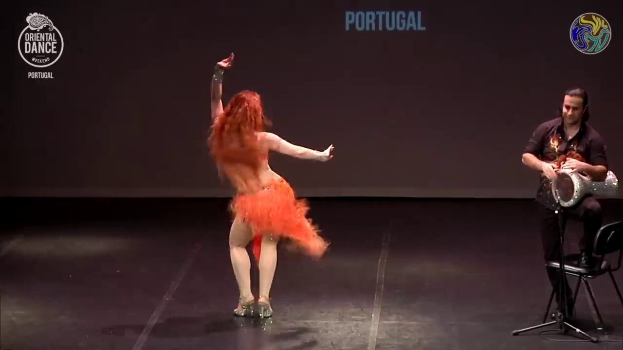 Oxana Bazaeva  belly dance drums _ Darbuka Tabla solo