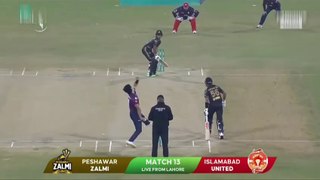PSL: Babar & Naseem in Action | Peshawar Zalmi vs Islamabad United Highlights
