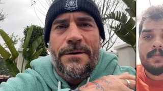 CM Punk Reacts on not Being a Part of WWE 2K24 Game at the Backstage of WWE Raw 02/26/2024