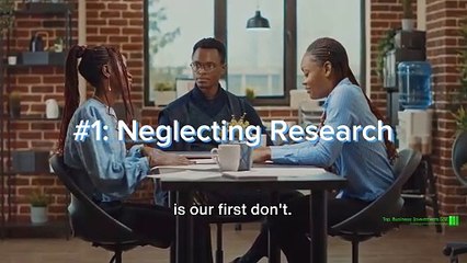 Top 5 Donts In Business Investments | Top Business Investments GSE