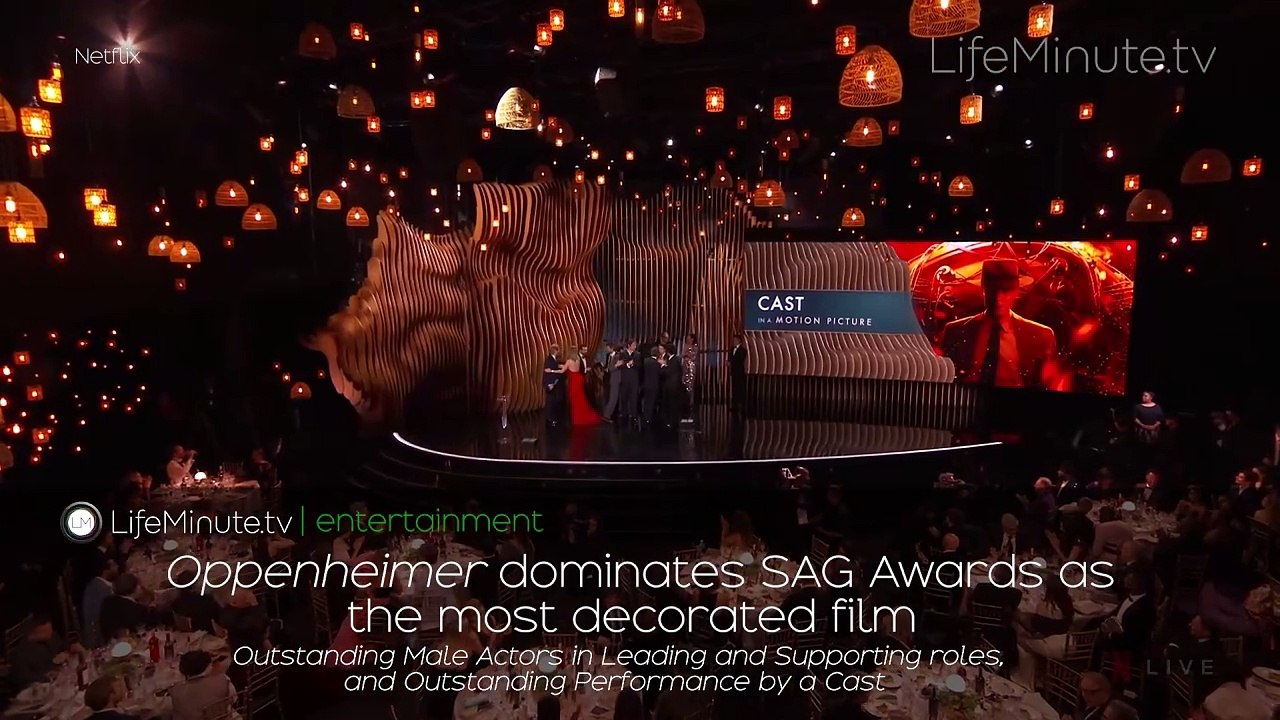 Oppenheimer and The Bear Dominate SAG 2024, Barbra Streisand Receives Life Achievement Award, The Devil Wears Prada Cast Reunites on Stage