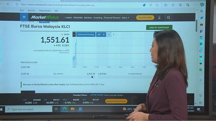 Data & Statistik: Prestasi Bursa Malaysia setakat 27 Februari 2024