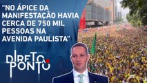 Derrite fala sobre número de pessoas em ato promovido por Bolsonaro em SP | DIRETO AO PONTO