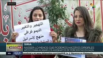 Periodistas sirios se movilizan en rechazo al asesinato de sus pares palestinos