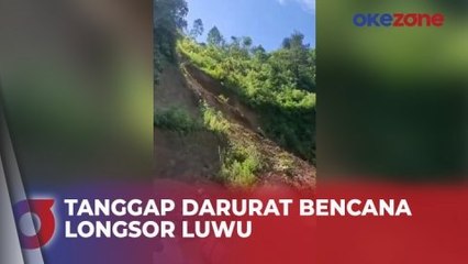 Download Video: Bencana Longsor Luwu, Pj Gubernur Sulsel Instruksikan Tanggap Darurat