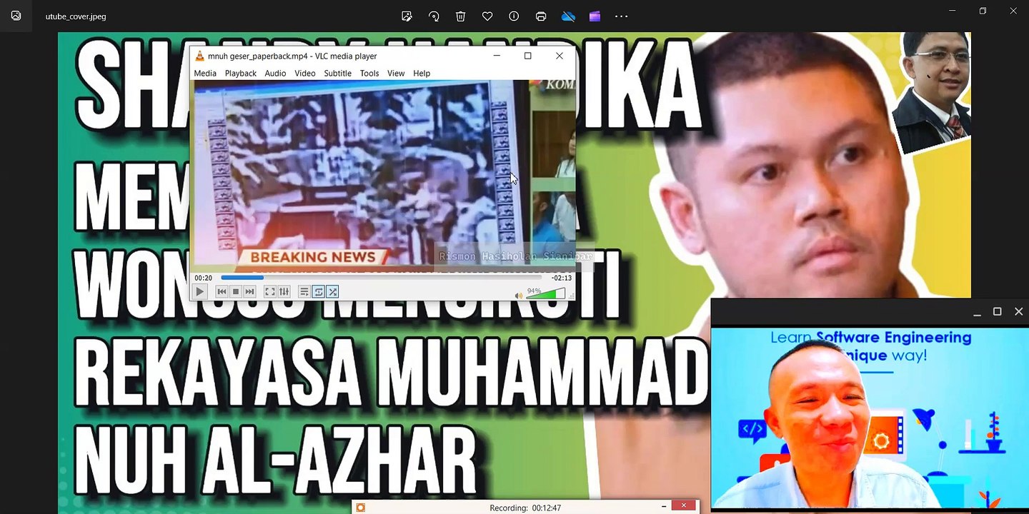 SHANDY HANDIKA NGOTOT AGAR JESSICA WONGSO MENGIKUTI REKAYASA MUHAMMAD NUH AL-AZHAR!!!