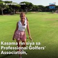 Lalaki, pinuna ang babaeng pro golfer pala! | GMA Integrated Newsfeed