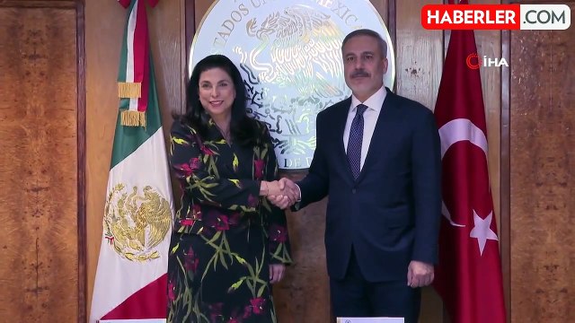 Dışişleri Bakanı Fidan, Meksika Temsilciler Meclisi Başkanı Marcela Guerra Castillo ile görüştü