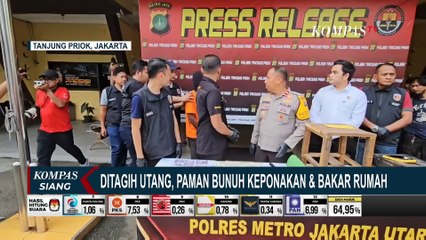 Descargar video: Miris! Paman Bunuh Keponakan dan Bakar Rumah Gara-Gara Sakit Hati Ditagih Utang