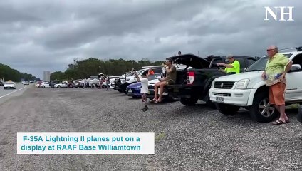F-35 fighter jets display over Williamtown | February 27 | Newcastle Herald