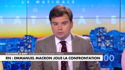 Download Video: L'édito de Gauthier Le Bret : «RN : Emmanuel Macron joue la confrontation»