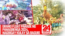 Grand Float Parade ng Panagbenga 2024, nagbigay kulay sa Baguio | 24 Oras Weekend Shorts