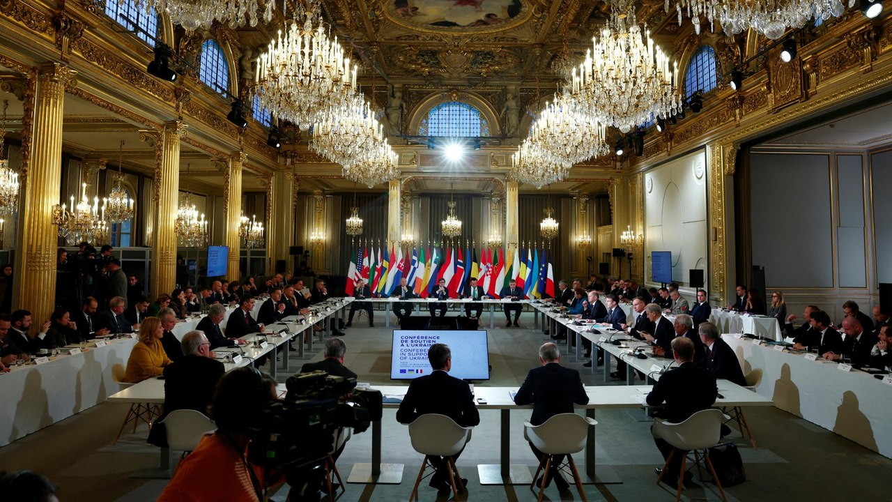 Ukrainekrieg: Internationale Konferenz in Paris berät über Hilfen
