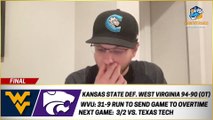 Mountaineers Now Postgame Show: Kansas State 94, WVU 90