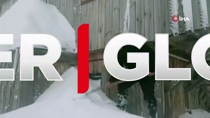 Bayburt'ta kar kalınlığı 4 metreye ulaştı