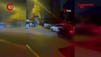 Avcılar'da polis ile şüpheli şahıslar arasında çatışma!
