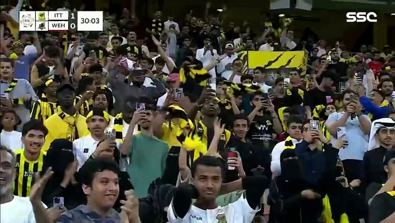 ملخص مباراة الاتحاد 2 - 1 الوحدة _ ضمن الجولة 21 من دوري روشن السعودي موسم 2023 -
