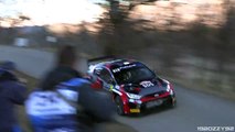Toyota GR Yaris Rally2 at WRC Monte-Carlo 2024- Starts, 3-Cylinder Turbo & Anti-Lag Sound!