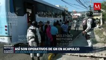 Guardia Nacional refuerza seguridad en transporte público de Acapulco