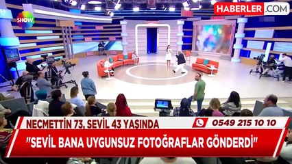 Didem Arslan'ın programında ilginç anlar! 30 yaş küçük aşkıyla yüzleşen adam, yayında üstünü başını parçaladı