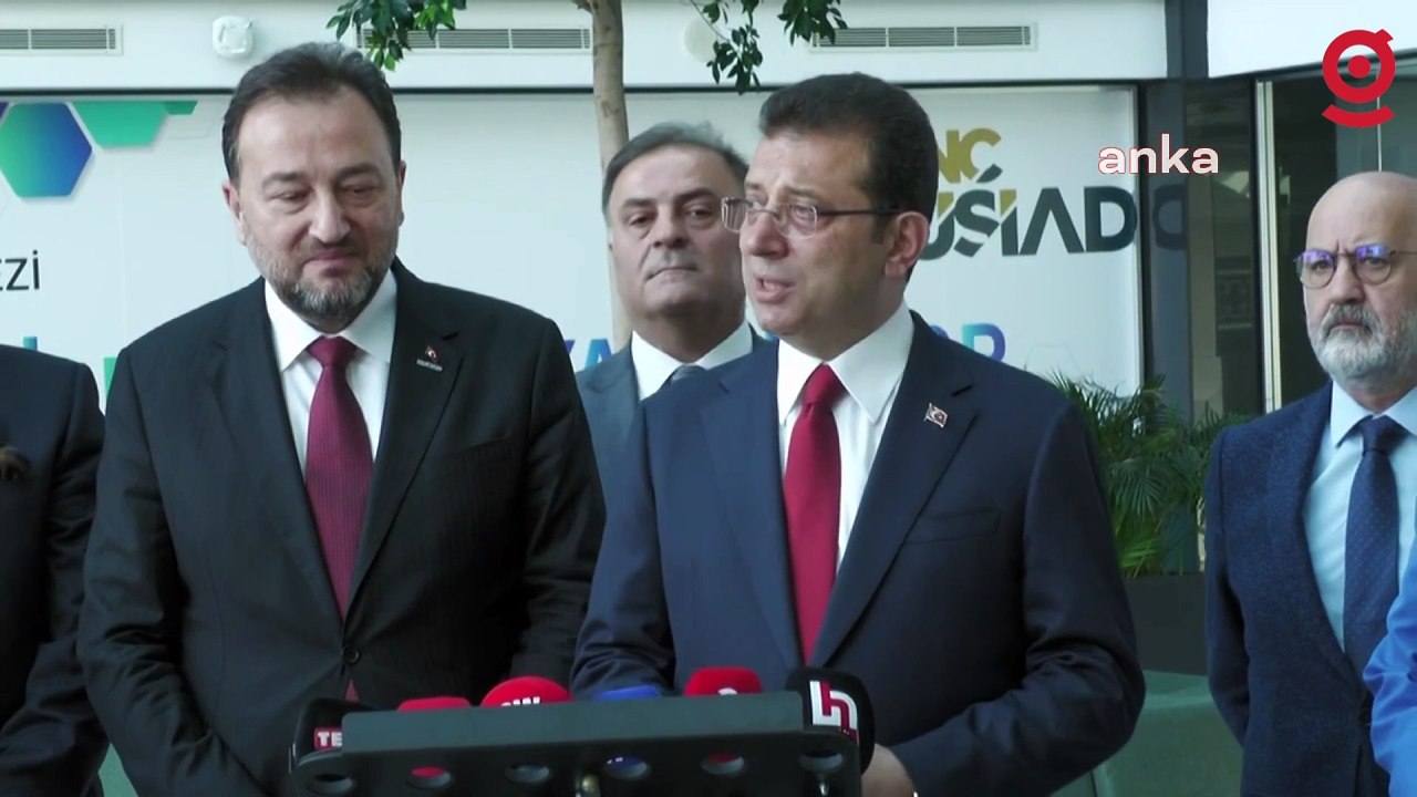 MÜSİAD Başkanı'nı ziyaret eden İmamoğlu: “Tek başına hiçbir kurum, hiçbir kişi, hiçbir oluşum çok fazla bilgiye sahip olduğunu iddia edemez”