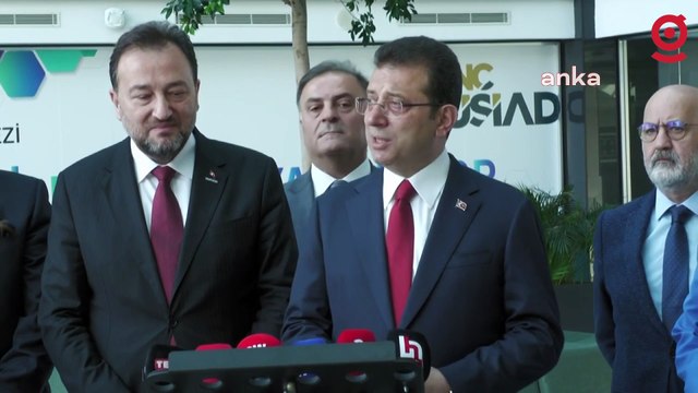 MÜSİAD Başkanı'nı ziyaret eden İmamoğlu: “Tek başına hiçbir kurum, hiçbir kişi, hiçbir oluşum çok fazla bilgiye sahip olduğunu iddia edemez”