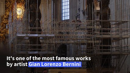 Canopy of St Peter's Basilica to be restored ahead of Jubilee