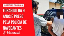Foragido há 9 anos é preso pela polícia de Navegantes