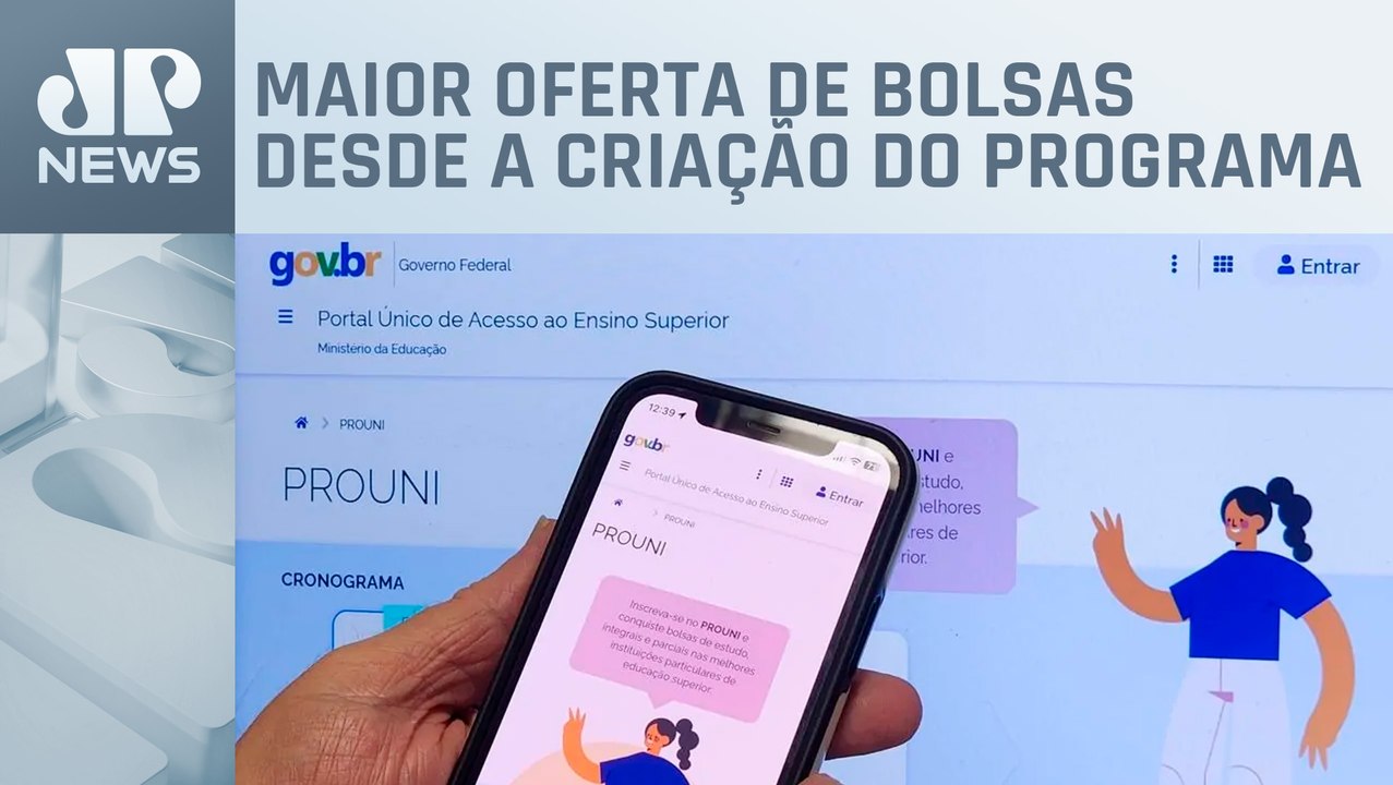 MEC divulga lista de candidatos da segunda chamada do Prouni nesta terça (27)